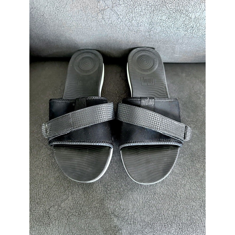 Fitflop *Women's Neoflex Neoprene Slide Sandals US Size 7 Black